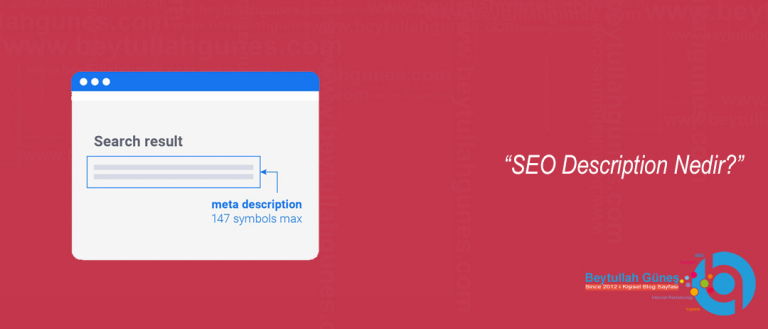 SEO Description Nedir?