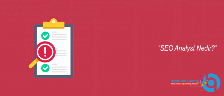 SEO Analyst Nedir?