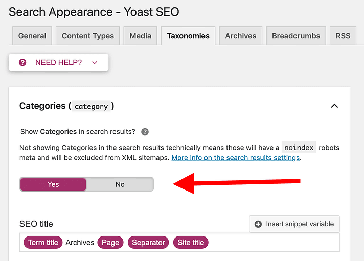 Ek URL'lerin eklerin kendilerine yeniden yönlendirilmesi seçeneğini etkinleştirin. - 10 Temel WordPress SEO Ayarı Nedir?