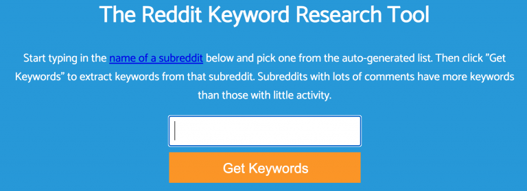 Anahtar Kelime Araştırma - Keyworddit