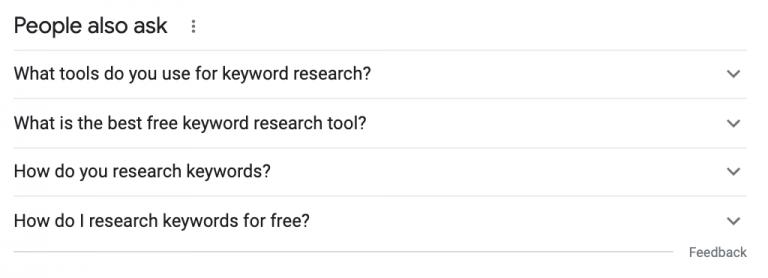 People Also Ask