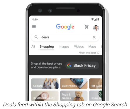 Arama Sonuçlarında Google Alışveriş Fırsatları