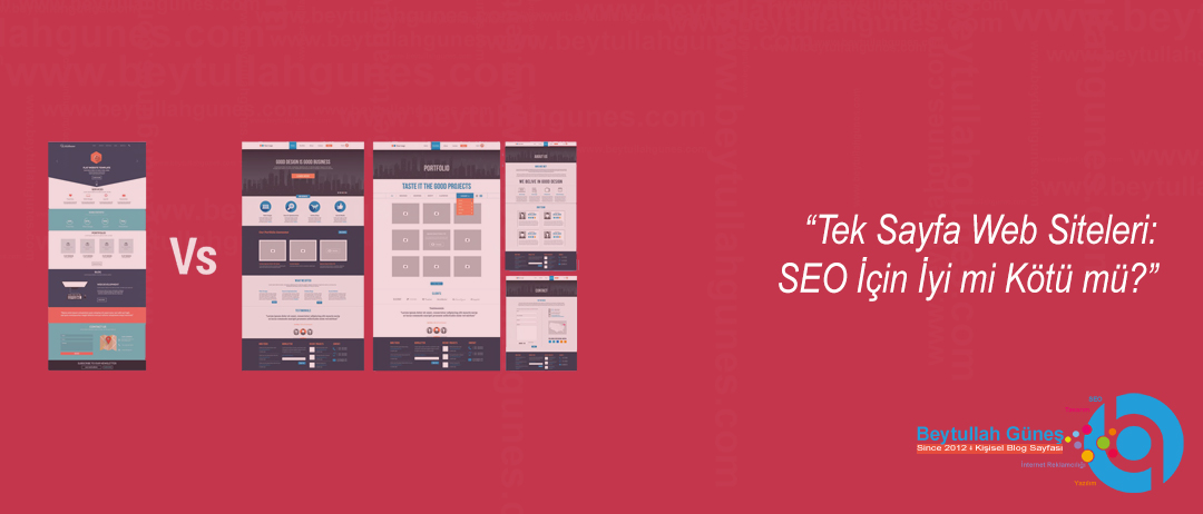 Tek Sayfa Web Siteleri: SEO İçin İyi mi Kötü mü?