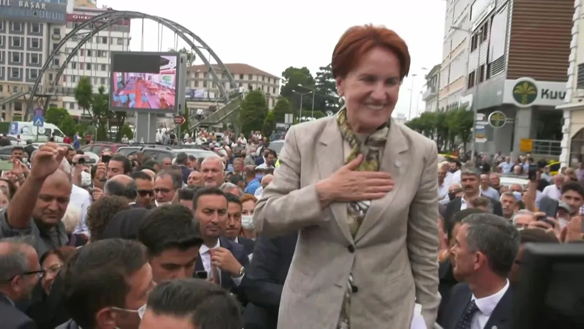 Meral Akşener Bulancak Ziyareti Esnasında Fındık 74 TL Olmadı