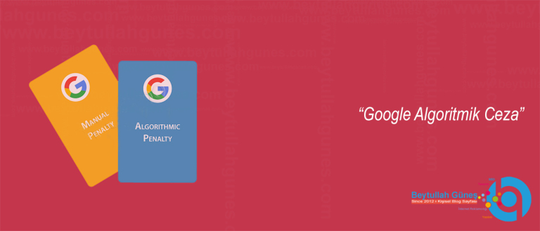 Google Algoritmik Ceza