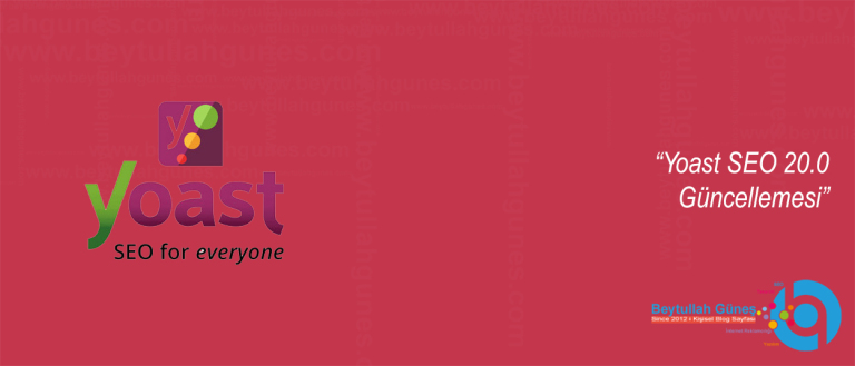 Yoast SEO 20.0 Güncellemesi