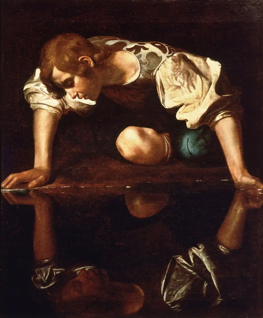 Caravaggio'nun "Narcissus" tablosu - Narsistlerin Kişilikleri Yaşlandıkça Nasıl Değişir?
