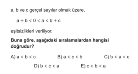 TYT Matematik Tek - Çift Sayılar Soru 1