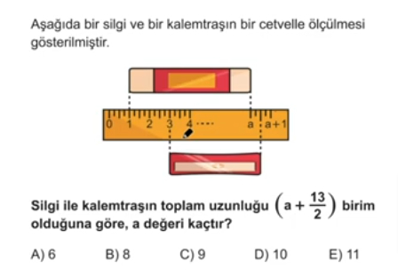 TYT Matematik Temel Kavramlar Soru 13