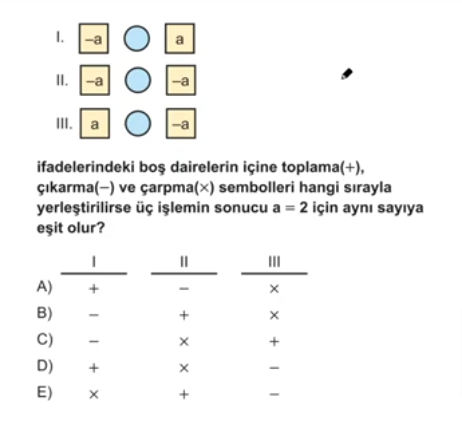 TYT Matematik Temel Kavramlar Soru 6